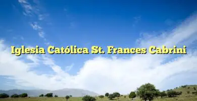 Iglesia Católica St. Frances Cabrini