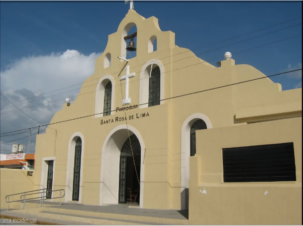 Parroquia Santa Rosa de Lima -Arquidiócesis de Yucatán - Horarios de misas  en Mexico